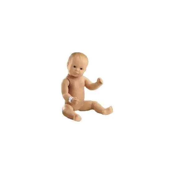 Modello di neonato articolato per puericultura