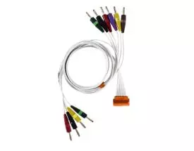 Cavo paziente per ECG Cardioline HD+ (con spina da 4 mm, pressione o pinza) 