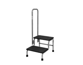Marciapiedi, inox, 2 gradini, con rampa speciale Flebologia - Holtex