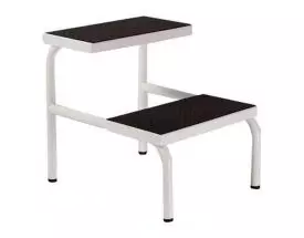 Scaletta metallica 2 gradini Ecopostural A4443