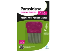 Pettine antipidocchi con denti scanalati Parasidose