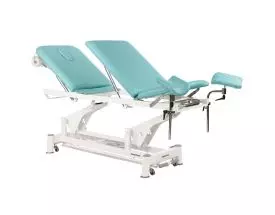 Lettino da massaggio a 3 sezioni con barra perimetrale Ecopostural C5581