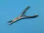 Pinza sgorbia Beyer, doppia articolazione, 18 cm, morsi 3,5 mm - Holtex