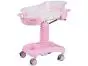 Culla pediatrica con rotelle