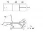 Lettino idraulico per podologia Ecopostural C3738