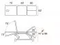 Lettino da massaggio elettrico per pedicure Ecopostural C3538