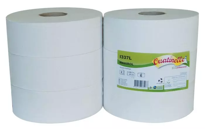 Rotoli di carta igienica Global Hygiène Ecolabel (confezione da 12)
