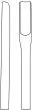 Dissettore Nopa per lifting facciale destro (21 cm)