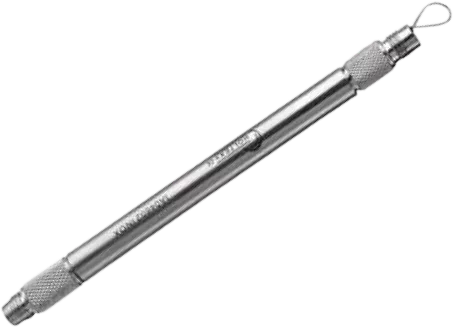 Magnete oculare Devaset con manico in acciaio inox - 12 cm