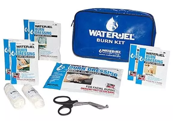 Kit di impacchi per ustioni con acqua Jel - Vigili del fuoco