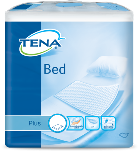 Coprimaterasso TENA Bed Plus 60x90 cm set di 30
