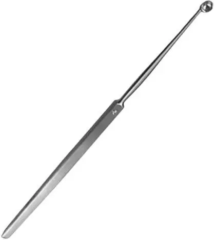 Curette dermatologiche in acciaio inox Devaset - 16 cm