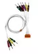 Cavo paziente per ECG Cardioline HD+ (con spina da 4 mm, pressione o pinza) 