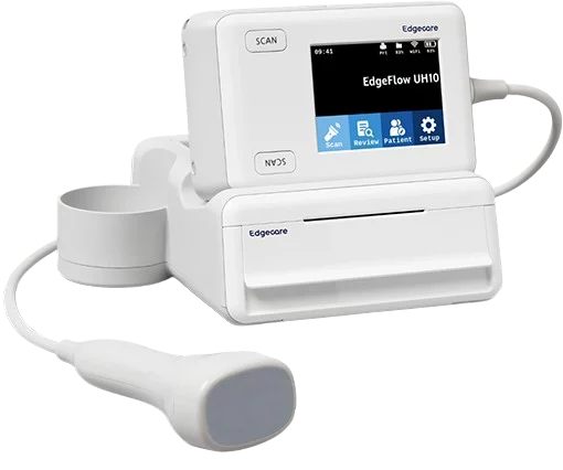 Base con stampante per sacche Scanner Edgeflow UH10